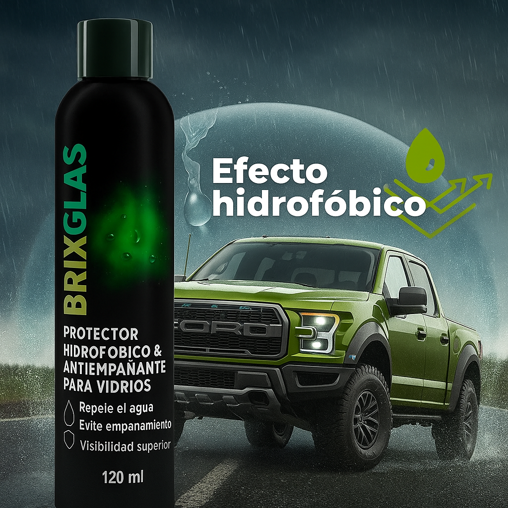 BrixGlass - Repele el Agua al Instante