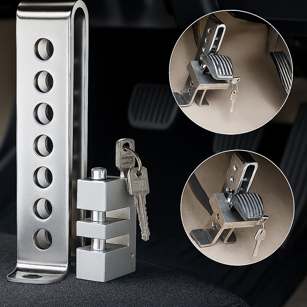 PedalLock™ | El candado antirrobo definitivo para tu auto