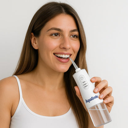 AquaSmile Pro™ - Irrigador Bucal y Limpiador Oral