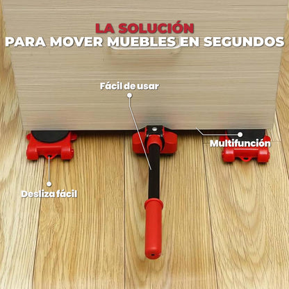 Kit para levantar y mover muebles pesados - Smart Shift™
