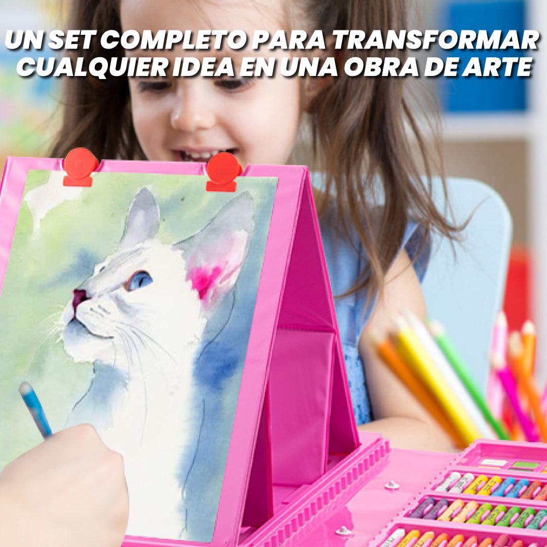 Kit de arte para niños con 208 piezas - Art Kit™