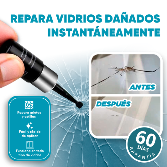 LIQUIDO REPARA VIDRIOS FISURADOS | VIDROFIX™