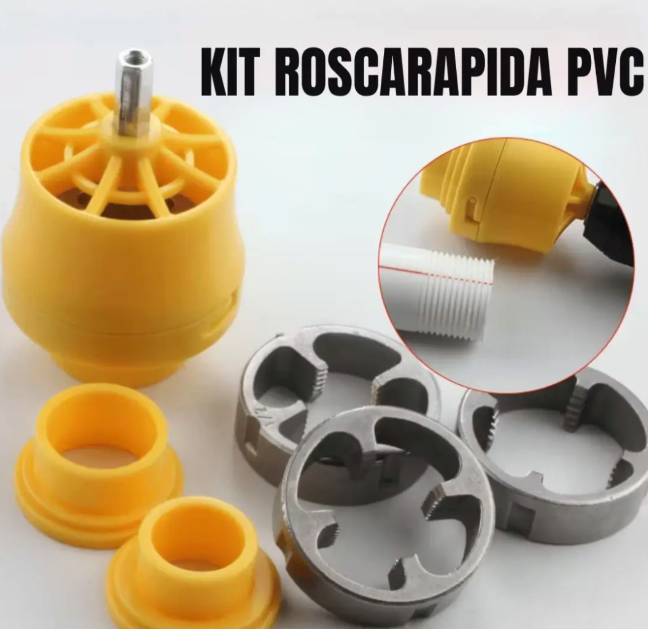 KIT ROSCA RÁPIDA PVC + ENVÍO GRATIS 🎁