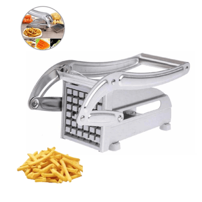 Cortadora de Papas y Verduras Multifunción de Acero Inoxidable